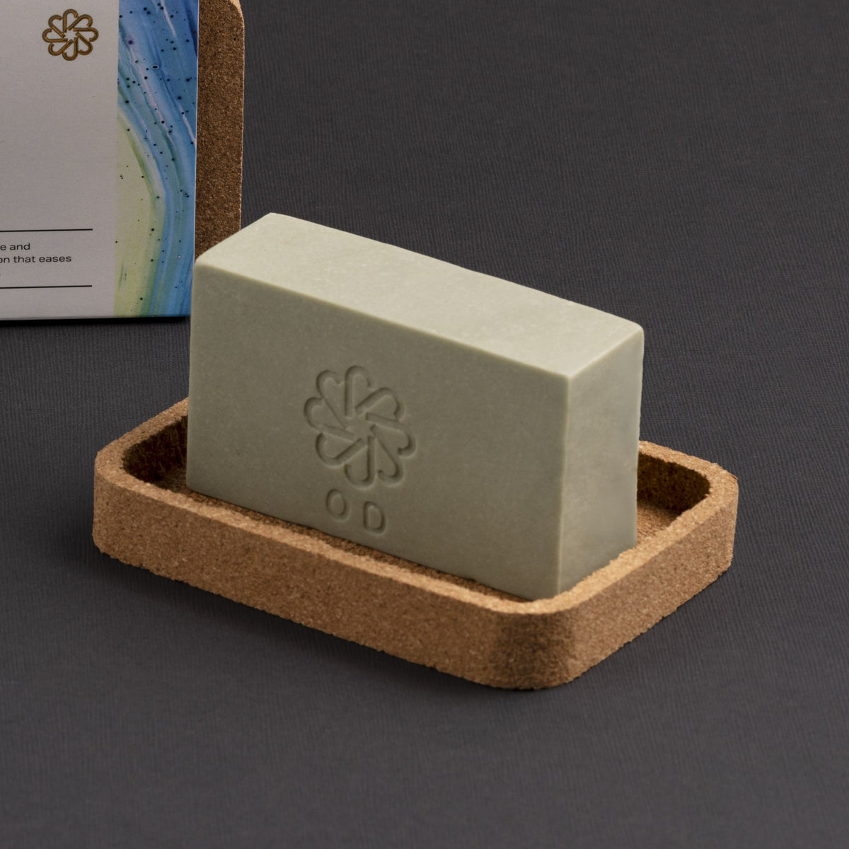 JIVANTRA One & Done Original bar close-up on cork case