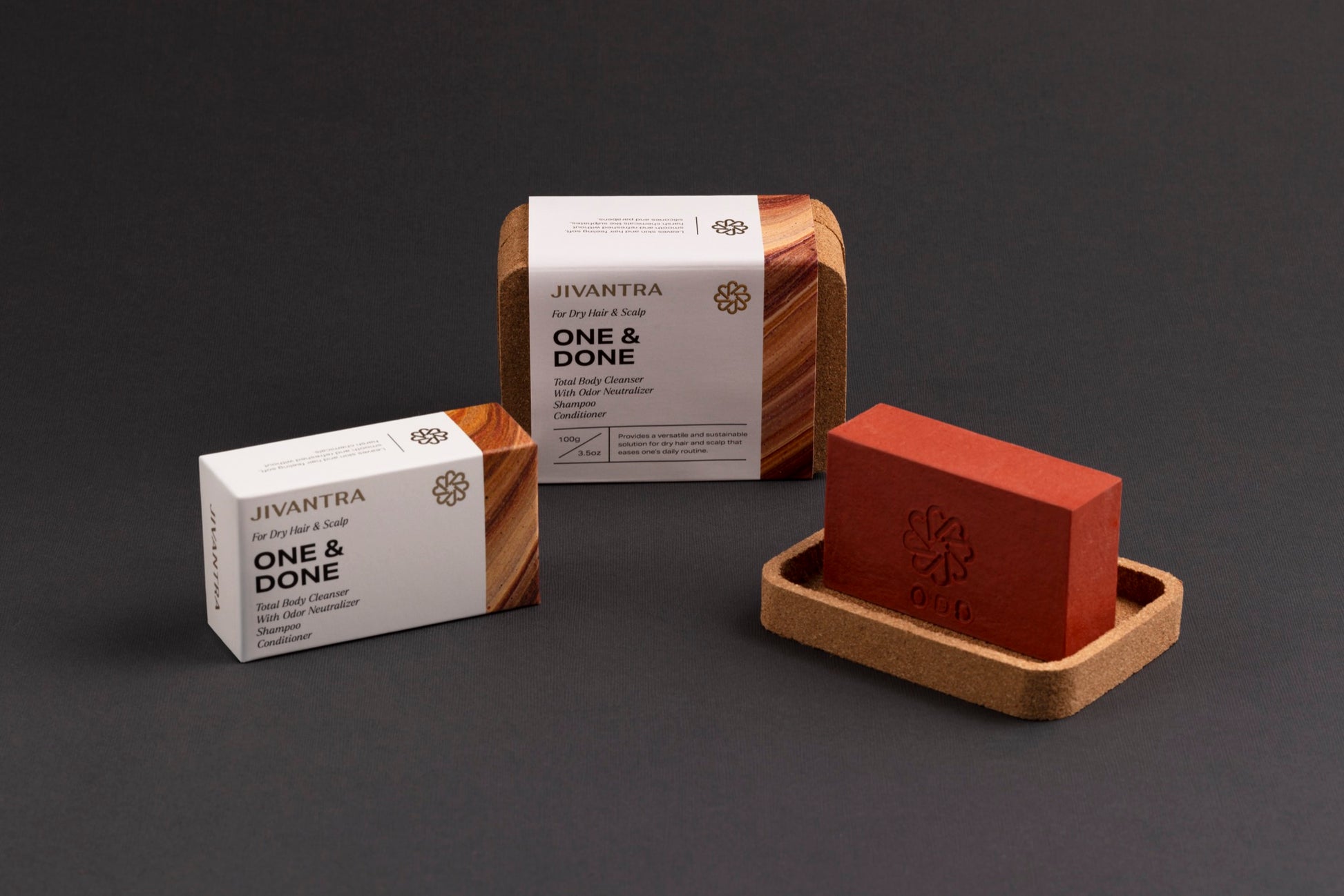One & Done For Dry Hair & Scalp — odor neutralizing total body cleansing bar